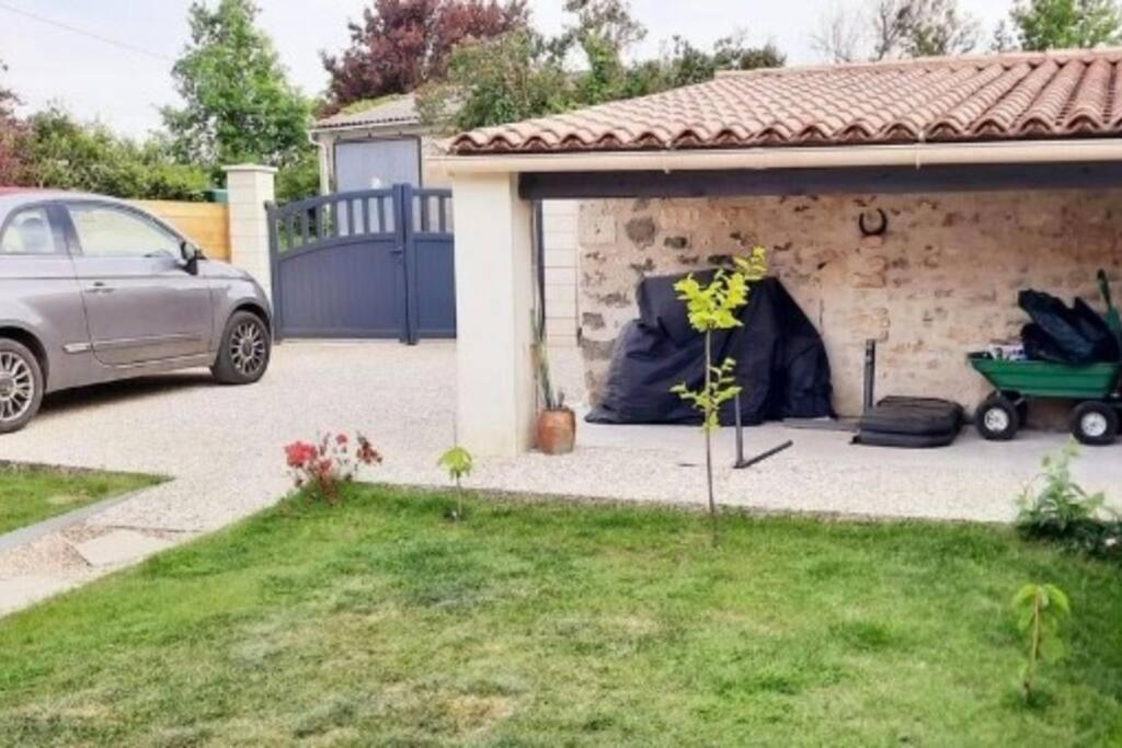 Gite La Bulle Avec Jardin A 15 Min Des Plages Saint-Benoist-sur-Mer Kültér fotó